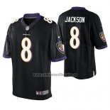 Camiseta NFL Game Baltimore Ravens Lamar Jackson Negro