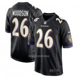Camiseta NFL Game Baltimore Ravens Rod Woodson Retired Negro