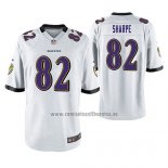 Camiseta NFL Game Baltimore Ravens Shannon Sharpe Blanco