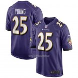 Camiseta NFL Game Baltimore Ravens Tavon Young Violeta