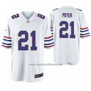 Camiseta NFL Game Buffalo Bills Jordan Poyer Throwback Blanco