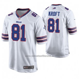 Camiseta NFL Game Buffalo Bills Tyler Kroft Blanco