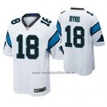 Camiseta NFL Game Carolina Panthers Damiere Byrd Blanco