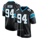 Camiseta NFL Game Carolina Panthers Daviyon Nixon Negro