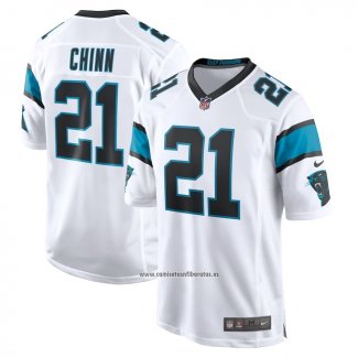 Camiseta NFL Game Carolina Panthers Jeremy Chinn Blanco