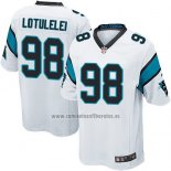 Camiseta NFL Game Carolina Panthers Lotulelei Blanco