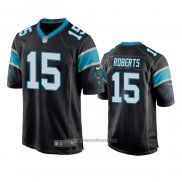 Camiseta NFL Game Carolina Panthers Seth Roberts Negro