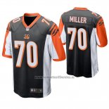 Camiseta NFL Game Cincinnati Bengals John Miller Negro