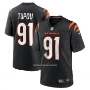 Camiseta NFL Game Cincinnati Bengals Josh Tupou Negro