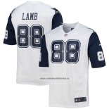 Camiseta NFL Game Dallas Cowboys Ceedee Lamb Alterno Blanco