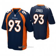 Camiseta NFL Game Denver Broncos Dre'mont Jones Azul