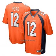 Camiseta NFL Game Denver Broncos Mike Ford Naranja