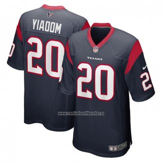 Camiseta NFL Game Houston Texans Isaac Yiadom Azul