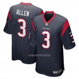 Camiseta NFL Game Houston Texans Kyle Allen Azul