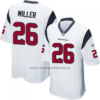 Camiseta NFL Game Houston Texans Miller Blanco