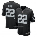 Camiseta NFL Game Las Vegas Raiders Keisean Nixon Negro