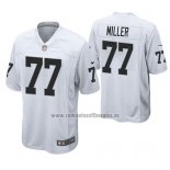 Camiseta NFL Game Las Vegas Raiders Kolton Miller Blanco