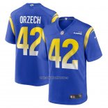 Camiseta NFL Game Los Angeles Rams Matthew Orzech Azul