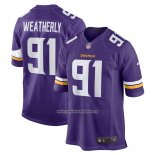 Camiseta NFL Game Minnesota Vikings Stephen Weatherly Violeta