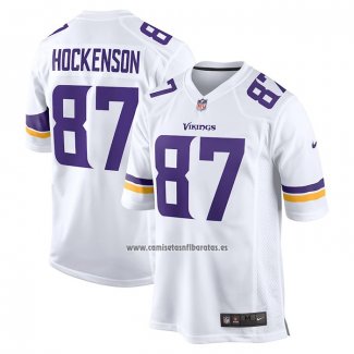 Camiseta NFL Game Minnesota Vikings T.J. Hockenson Blanco