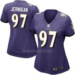 Camiseta NFL Game Mujer Baltimore Ravens Jernigan Violeta