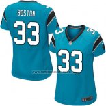 Camiseta NFL Game Mujer Carolina Panthers Boston Azul