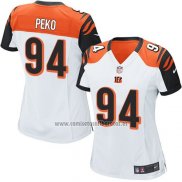 Camiseta NFL Game Mujer Cincinnati Bengals Peko Blanco