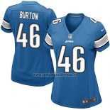 Camiseta NFL Game Mujer Detroit Lions Burton Azul