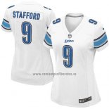 Camiseta NFL Game Mujer Detroit Lions Stafford Blanco