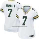 Camiseta NFL Game Mujer Green Bay Packers Hundley Blanco2