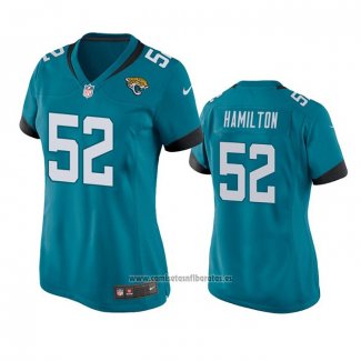 Camiseta NFL Game Mujer Jacksonville Jaguars Davon Hamilton Verde