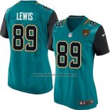 Camiseta NFL Game Mujer Jacksonville Jaguars Lewis Azul