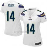 Camiseta NFL Game Mujer Los Angeles Chargers Fouts Blanco
