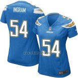 Camiseta NFL Game Mujer Los Angeles Chargers Ingram Azul