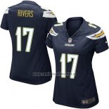 Camiseta NFL Game Mujer Los Angeles Chargers Rivers Negro