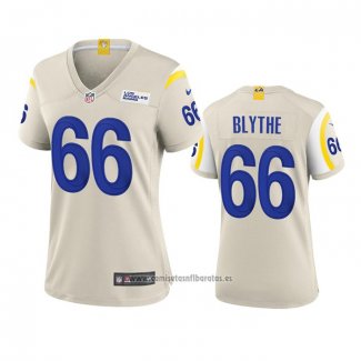 Camiseta NFL Game Mujer Los Angeles Rams Austin Blythe 2020 Marfil