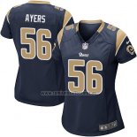 Camiseta NFL Game Mujer Los Angeles Rams Ayers Negro