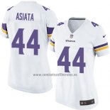 Camiseta NFL Game Mujer Minnesota Vikings Asiata Blanco