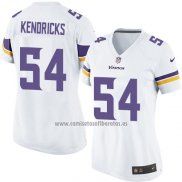Camiseta NFL Game Mujer Minnesota Vikings Kendricks Blanco