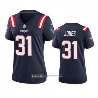 Camiseta NFL Game Mujer New England Patriots Jonathan Jones 2020 Azul