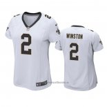 Camiseta NFL Game Mujer New Orleans Saints Jameis Winston Blanco