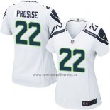 Camiseta NFL Game Mujer Seattle Seahawks Prosise Blanco