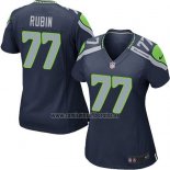 Camiseta NFL Game Mujer Seattle Seahawks Rubin Azul Oscuro