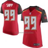 Camiseta NFL Game Mujer Tampa Bay Buccaneers Sapp Rojo