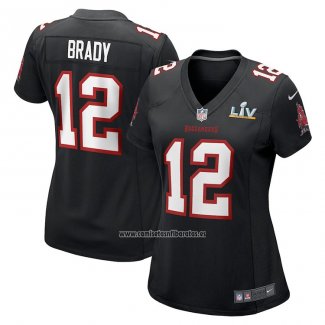 Camiseta NFL Game Mujer Tampa Bay Buccaneers Tom Brady Negro