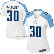 Camiseta NFL Game Mujer Tennessee Titans McCourty Blanco