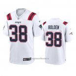 Camiseta NFL Game New England Patriots Brandon Bolden 2020 Blanco