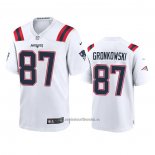 Camiseta NFL Game New England Patriots Rob Gronkowski 2020 Blanco