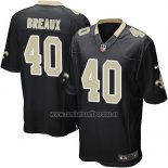 Camiseta NFL Game New Orleans Saints Breaux Negro
