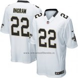 Camiseta NFL Game New Orleans Saints Ingram Blanco